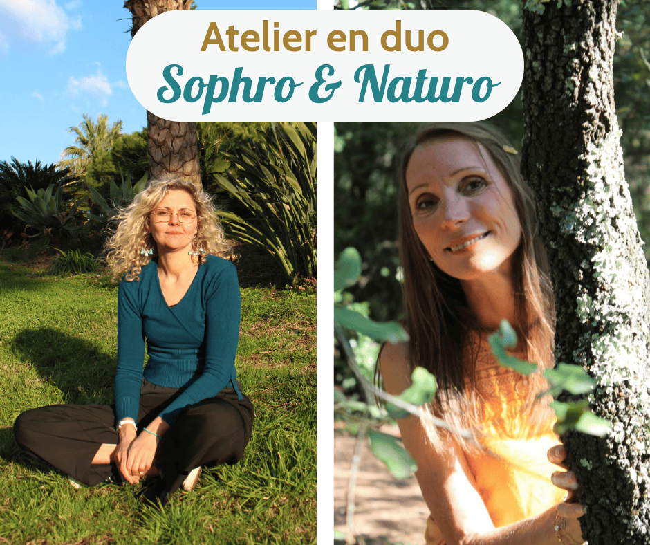 Atelier bien-être en duo de sophrologie et naturopathie dans le Gard et l'Hérault, animé par Gwendoline Hervé sophrologue et Hélène Hacquin naturopathe