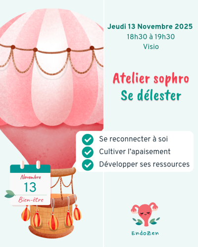 RDV sophro endozen 13 novembre