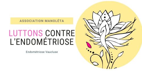 logo de l'association endométriose Manoléta Vaucluse à Avignon